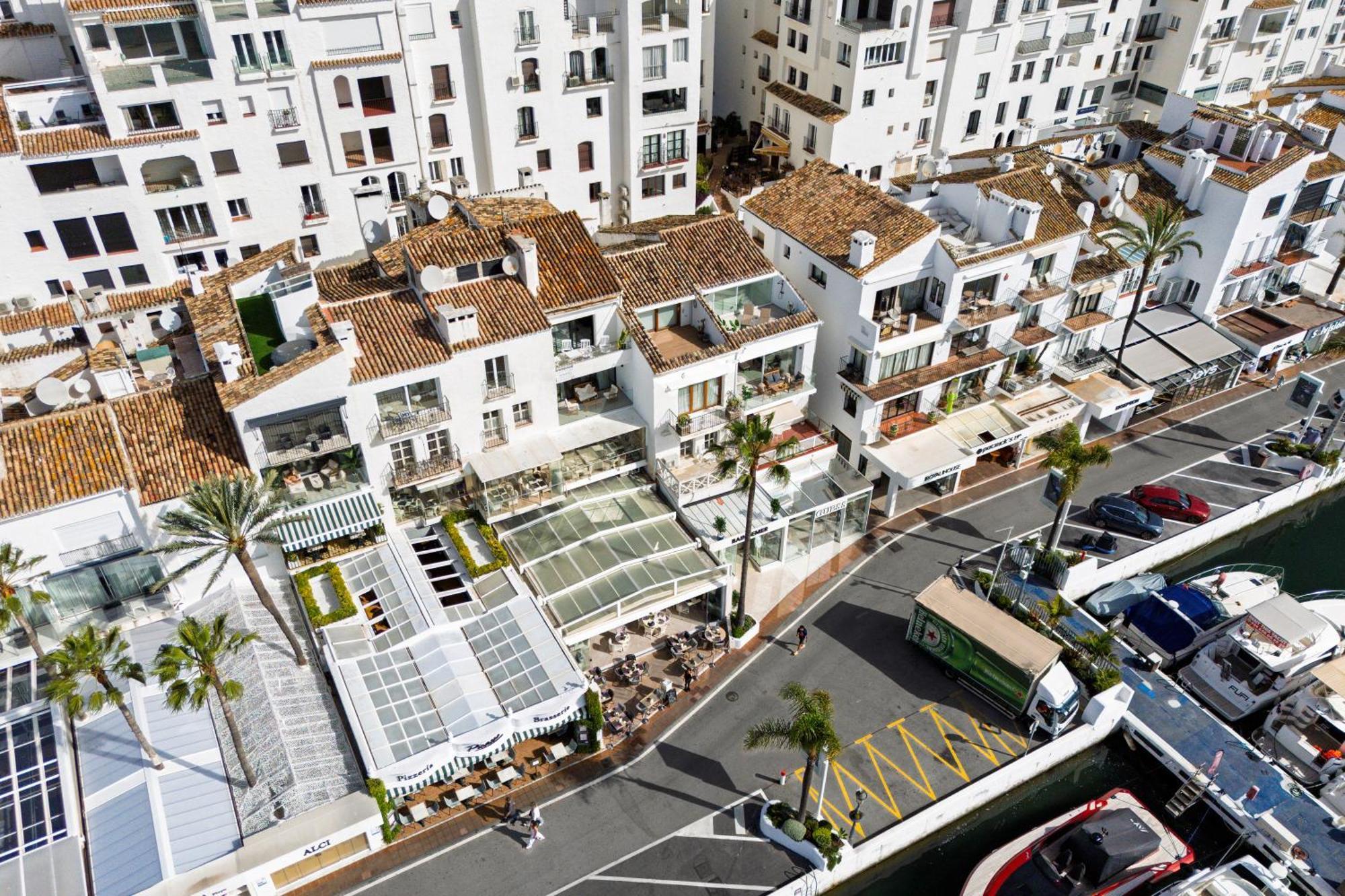 243-Fully Renovated-Puerto Banus Marbella Front Line Penthouse Apartment Luaran gambar