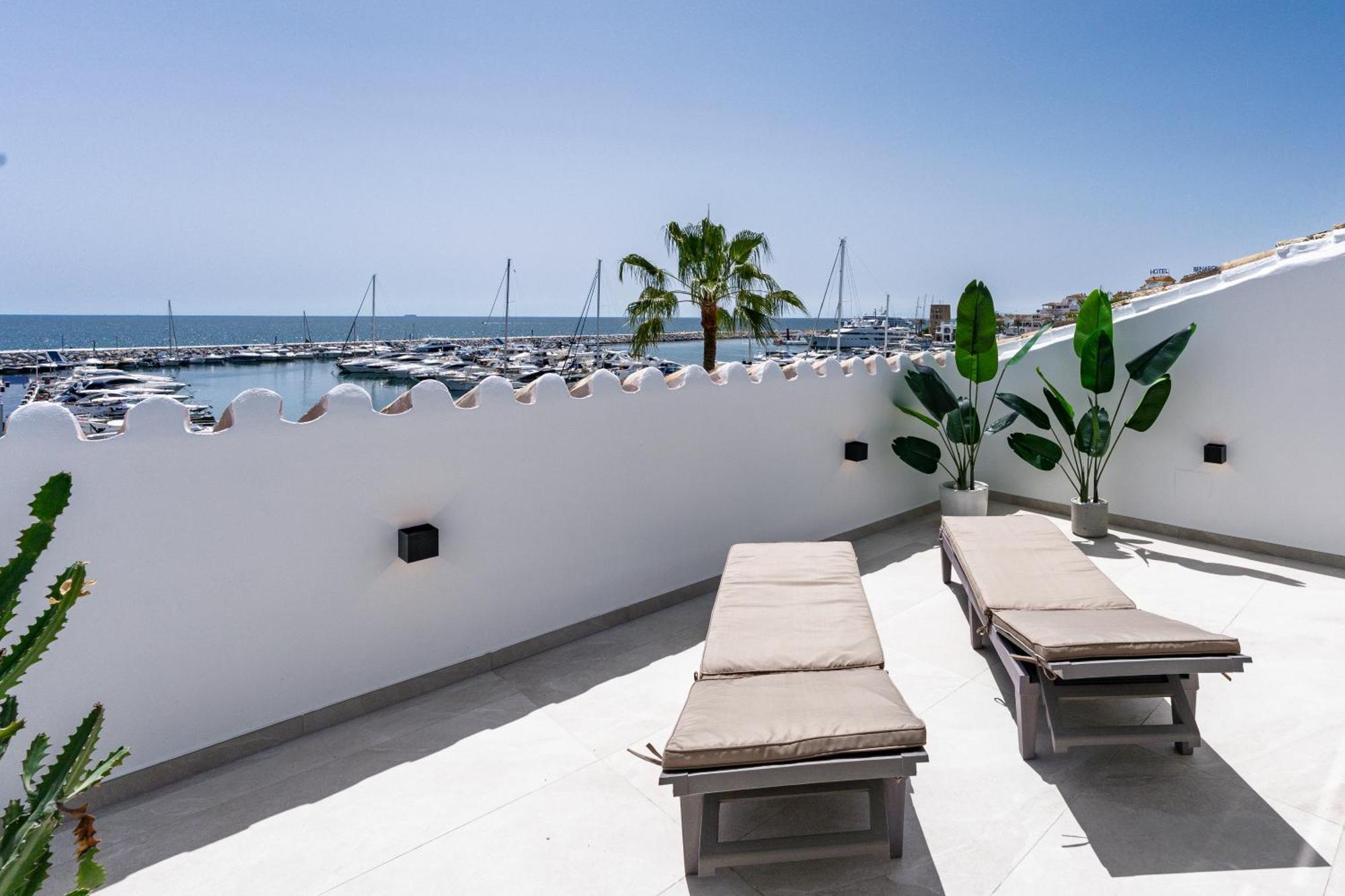 243-Fully Renovated-Puerto Banus Marbella Front Line Penthouse Apartment Luaran gambar