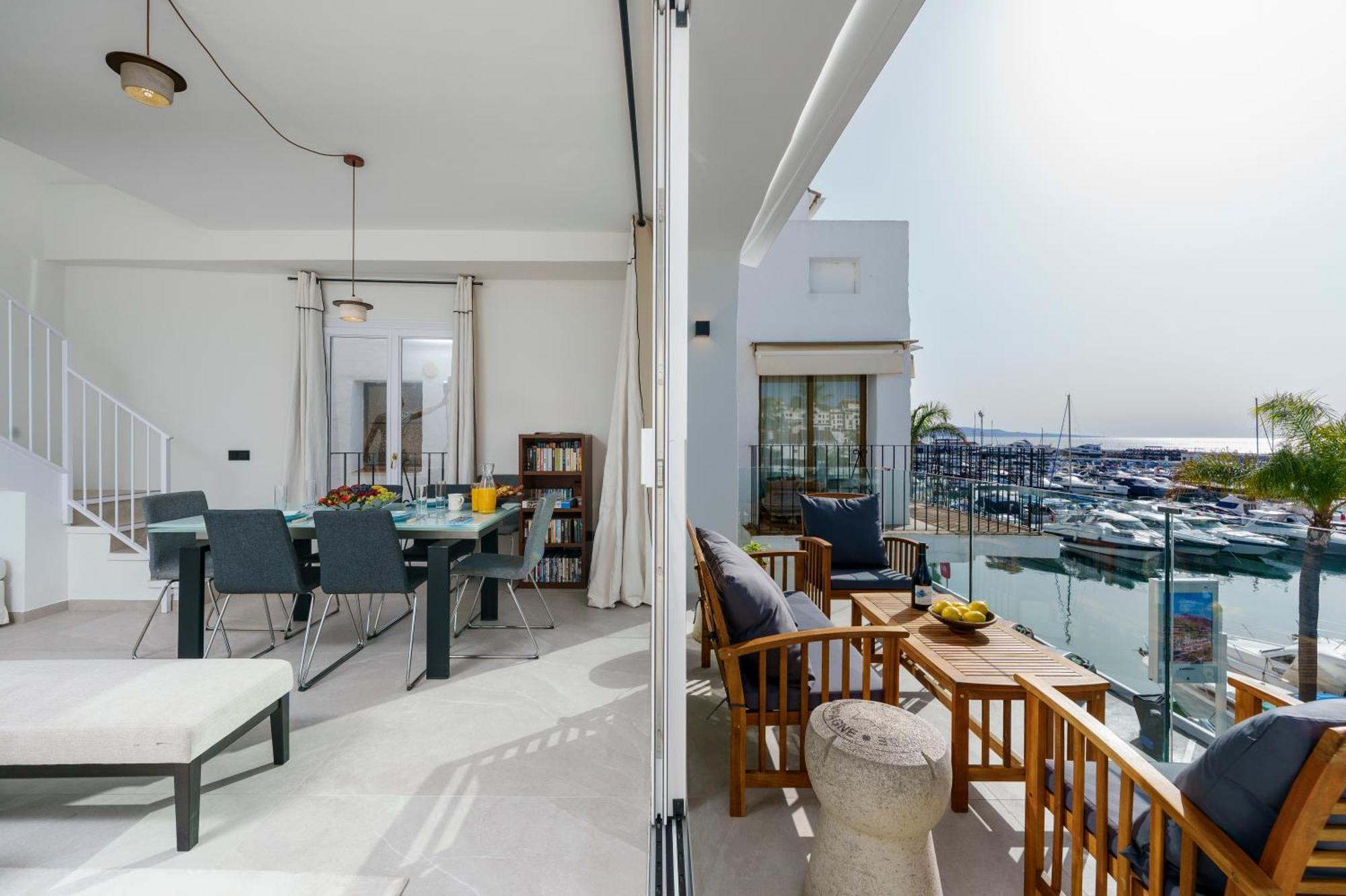 243-Fully Renovated-Puerto Banus Marbella Front Line Penthouse Apartment Luaran gambar